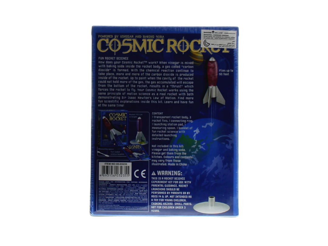 Buy 4M KidzLabs Cosmic Rocket - STEM Toy for Kids in Qatar Buy 4M KidzLabs Cosmic Rocket - STEM Toy for Kids in Qatar